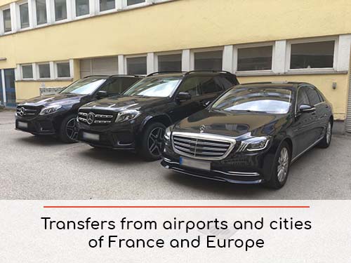 Transfers from airports and cities in France and Europe | Car rental with driver