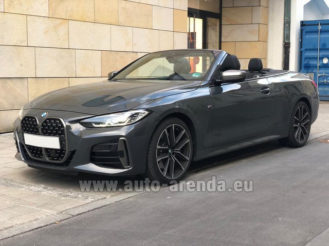 Rental BMW M440i xDrive Convertible in Marseille Provence airport