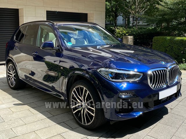 Rental BMW X5 3.0d xDrive High Executive M Sport in French Riviera