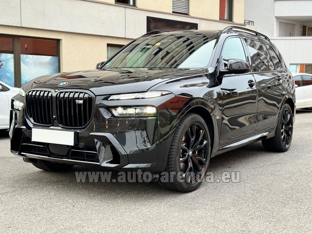 Rental BMW X7 M60i XDrive High Executive M Sport (new model, 5+2 seats) in French Riviera