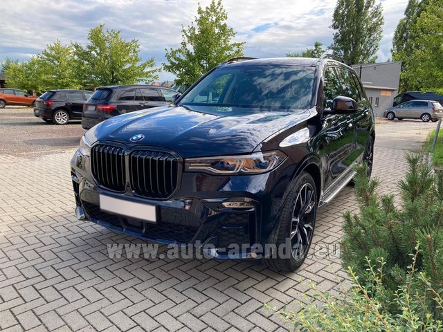 Rental BMW X7 XDrive 30d (6 seats) High Executive M Sport TV in Cannes