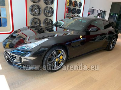 Rental in Nice the car Ferrari GTC4Lusso