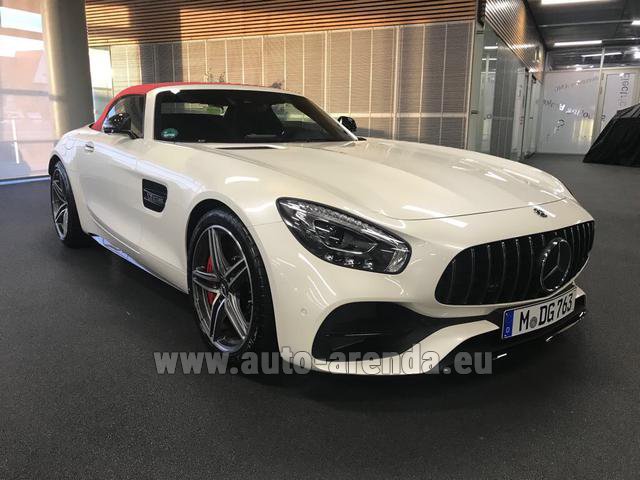 Rental Mercedes-Benz GT-C AMG 6.3 in Marseille Provence airport