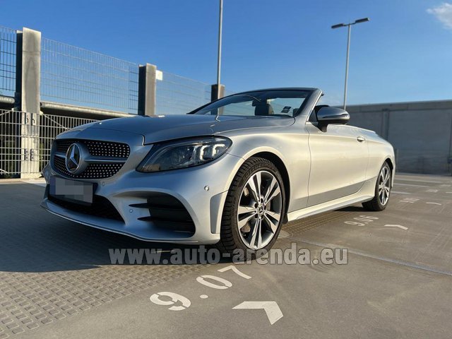 Rental Mercedes-Benz C-Class C 200 Cabriolet AMG Equipment in Cannes