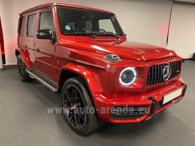 Rental Mercedes-Benz G 63 AMG biturbo in Toulouse