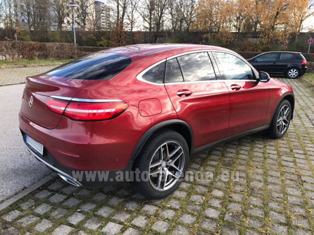 Rent The Mercedes Benz Glc Coupe Equipment Amg Car In France