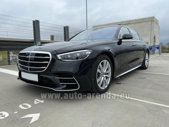 Rental Mercedes-Benz S 450 Long 4Matic AMG equipment in Nice
