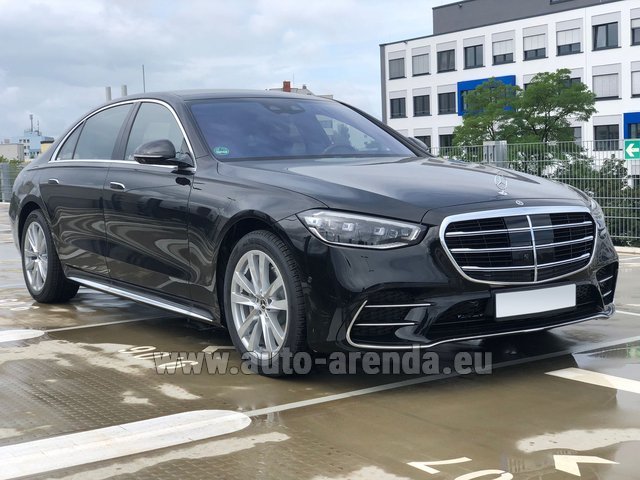 Rental Mercedes-Benz S-Class S 350 Long 4Matic Diesel AMG equipment W223 in Toulouse
