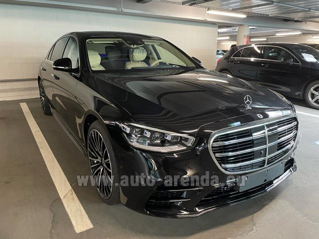 Rental Mercedes-Benz S-Class S 500 Long 4MATIC AMG equipment W223 in Grenoble