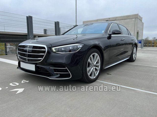 Rental Mercedes-Benz S-Class S400 Long 4Matic Diesel AMG equipment in France