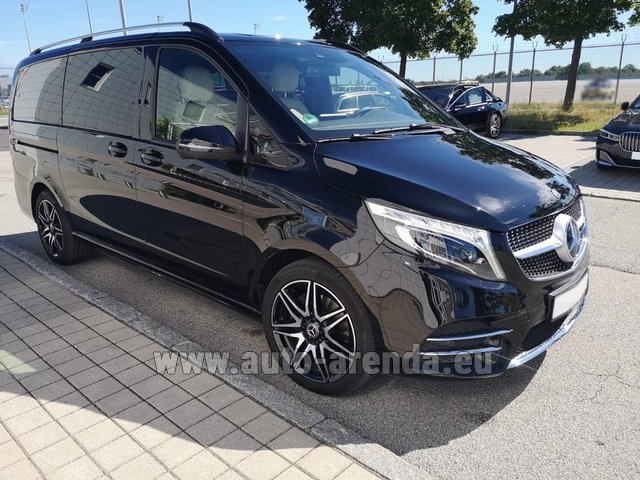Rental Mercedes-Benz V-Class (Viano) V 300 4Matic AMG Equipment in French Riviera