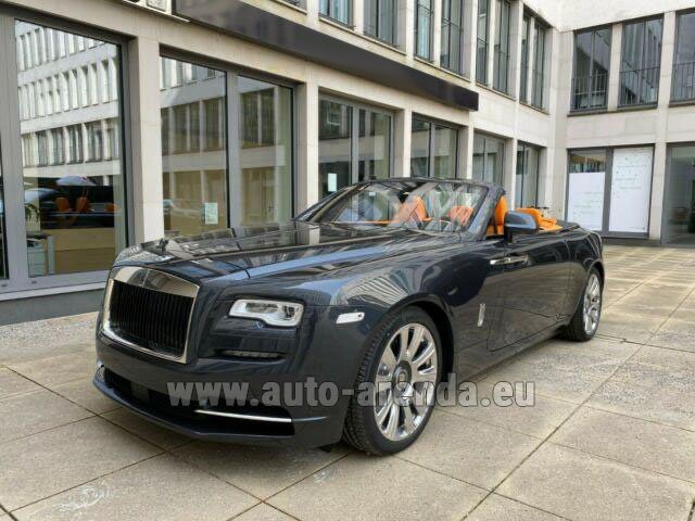 Rental Rolls-Royce Dawn (black) in Paris