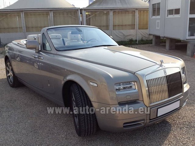 Rental Rolls-Royce Drophead in Bozel