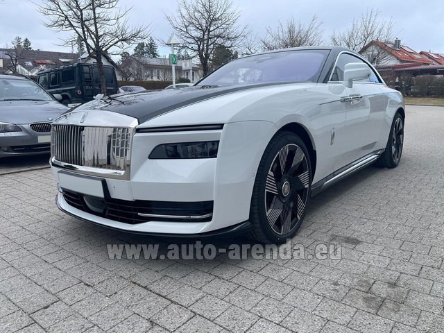 Rental Rolls-Royce Spectre Coupe Luxury Electric 2024 in Val Thorens
