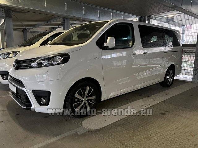 Rental Toyota Proace Verso Long (9 seats) in Paris airport