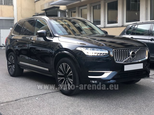 Rental Volvo XC90 B5 AWD 7 seats in Cannes