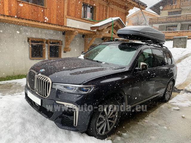 Transfer from Grenoble Alpes-Isere Airport to Meribel by BMW X7 M50d (1+5 pax) car